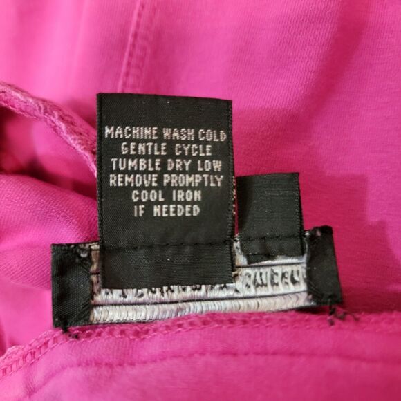 The J. Peterman Co. Top Women Medium Pink 3/4 Sleeve Front Closure Feminine - Picture 6 of 6